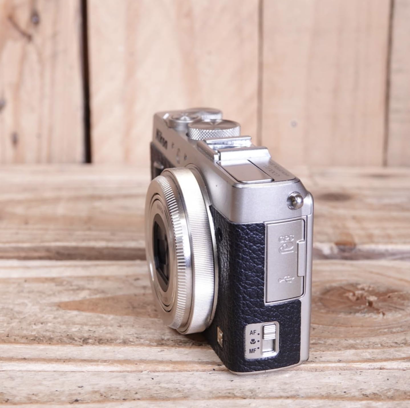 Nikon COOLPIX A Compact Digital Camera - Silver (16MP, 1x Optical